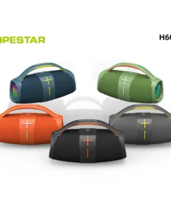 سماعات بومبوكس محمولة HOPESTAR H60 بقوة 40 واط مع بلوتوث ومضخم صوت فائق