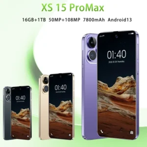 هاتف XS15 برو ماكس: شاشة كاملة، 4G، 5G بأسعار مذهلة