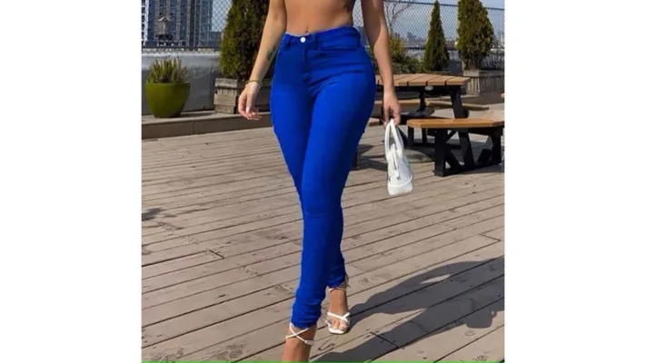 سروال نحيل طويل الأمد بأناقة الدنيم وراحة تدوم طوال اليوم